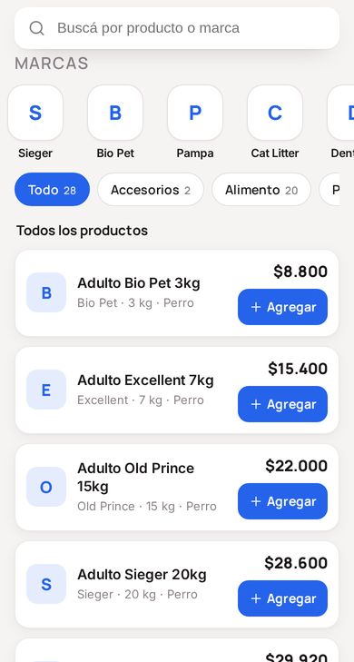 Tienda para tus clientes en el celular